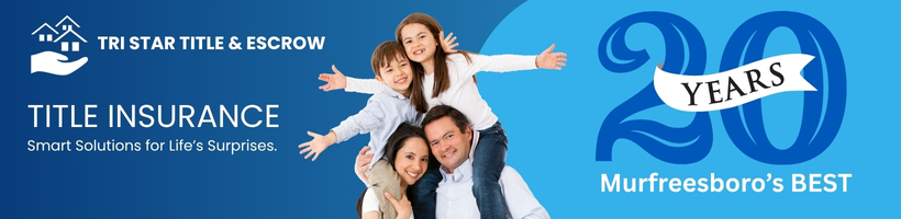 Tri Star Title and Escrow title insurance service banner
