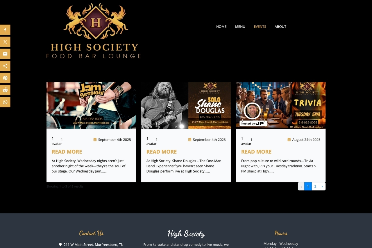 High Society gallery image